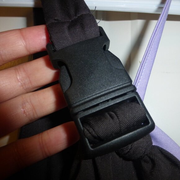 DC comics Wonder Woman dark gray/light purple colour block mini dress - Picture 9 of 13